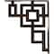 Ekena Millwork Eris Wrought Iron Bracket, (Triple center brace), Antiqued Pale Gold 2"W x 12"D x 15"H BKTM02X12X15TERAPG - alternate 2